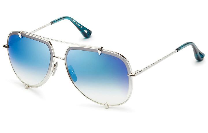 Dita Women's Talon Sunglasses Sliver Blue OGS904512 USA